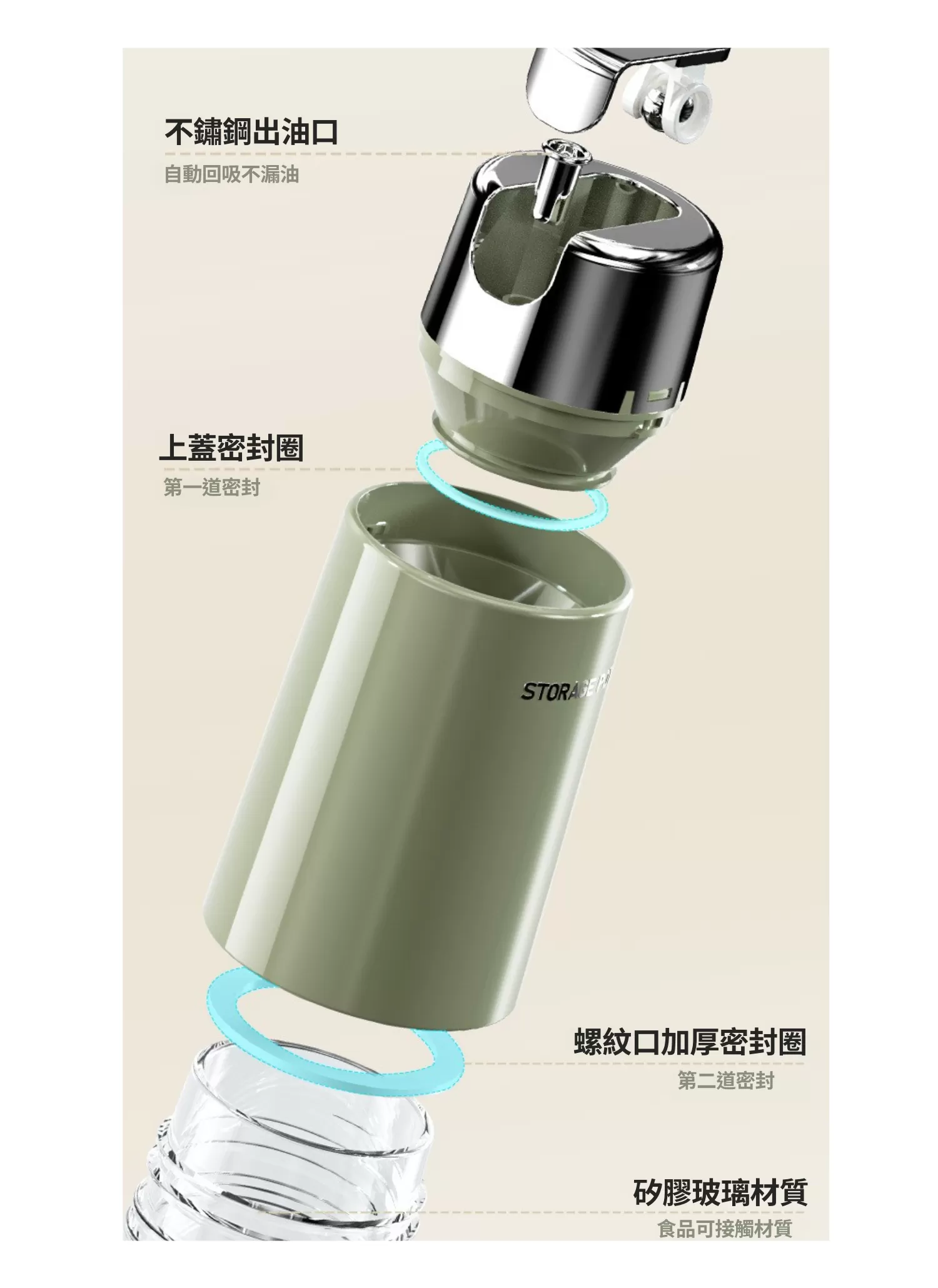 【客製禮贈品】玻璃不鏽鋼調味料分裝瓶,實際價格以報價為主,U60500001,【客製禮贈品】玻璃不鏽鋼調味料分裝瓶,商品規格,客製禮贈品專區