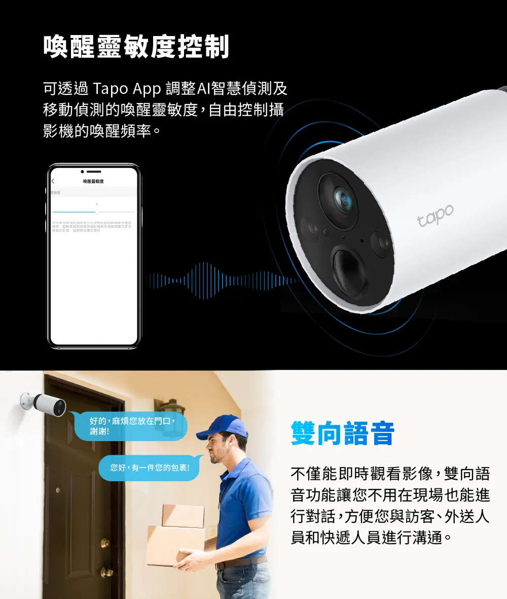 TP-Link Tapo C420S1 智慧無線監控系統．網路攝影機 (1入組)