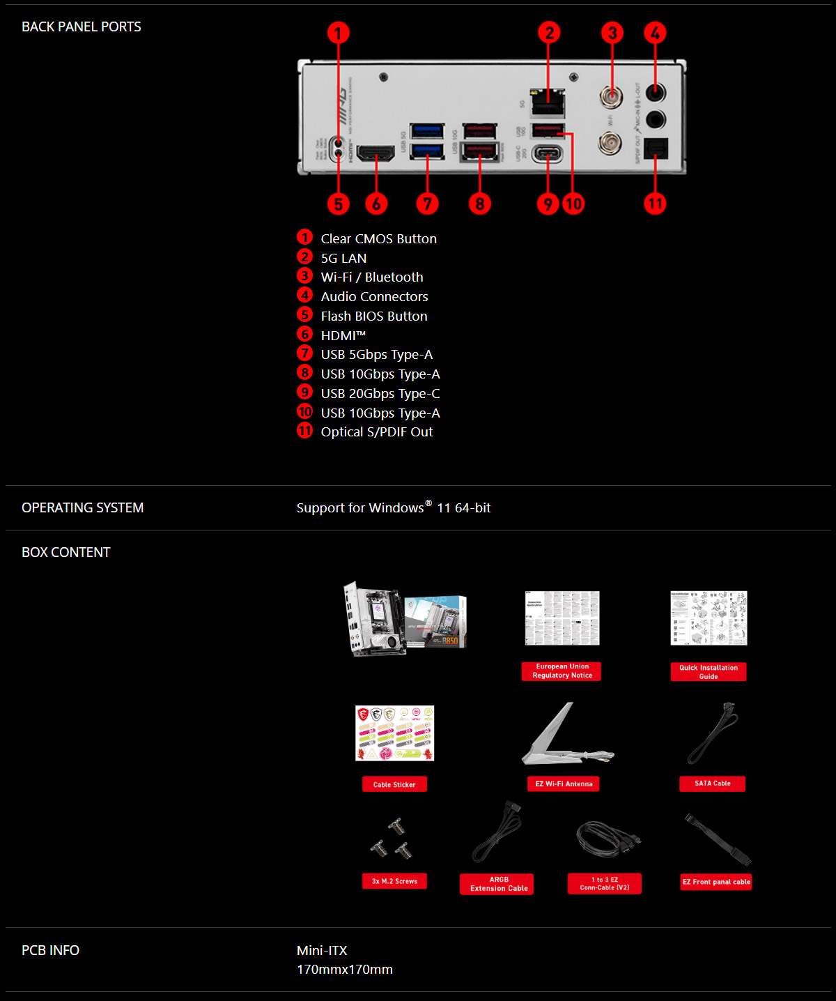 MSI MPG B850I EDGE TI WIFI 主機板,U52890051,MSIMPGB850IEDGETIWIFI主機板,原廠保固,大量採購歡迎洽詢,品質保證