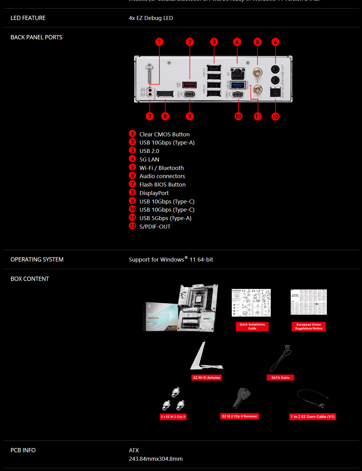 MSI B850 GAMING PLUS WIFI PZ 主機板,U52890052,MSIB850GAMINGPLUSWIFIPZ主機板,原廠保固,大量採購歡迎洽詢,品質保證