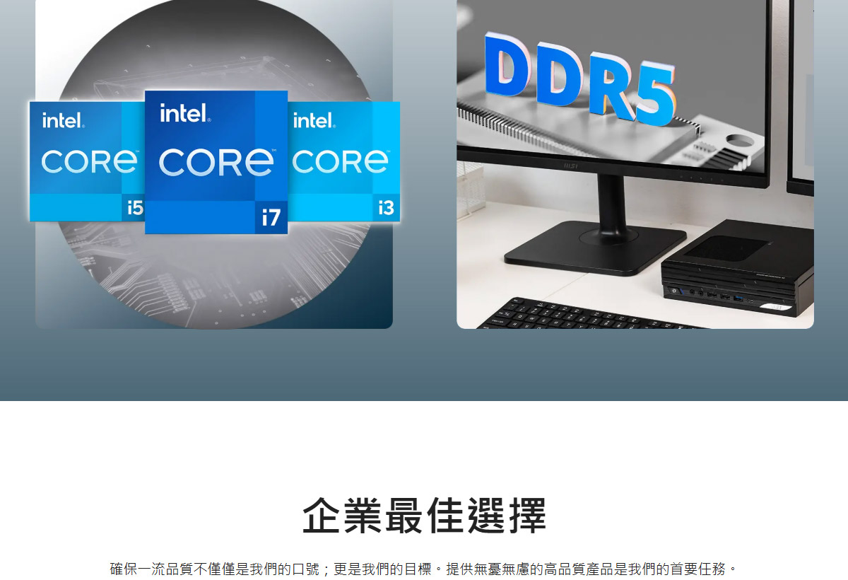 MSI PRO DP21 14M-891TW 準系統 迷你電腦