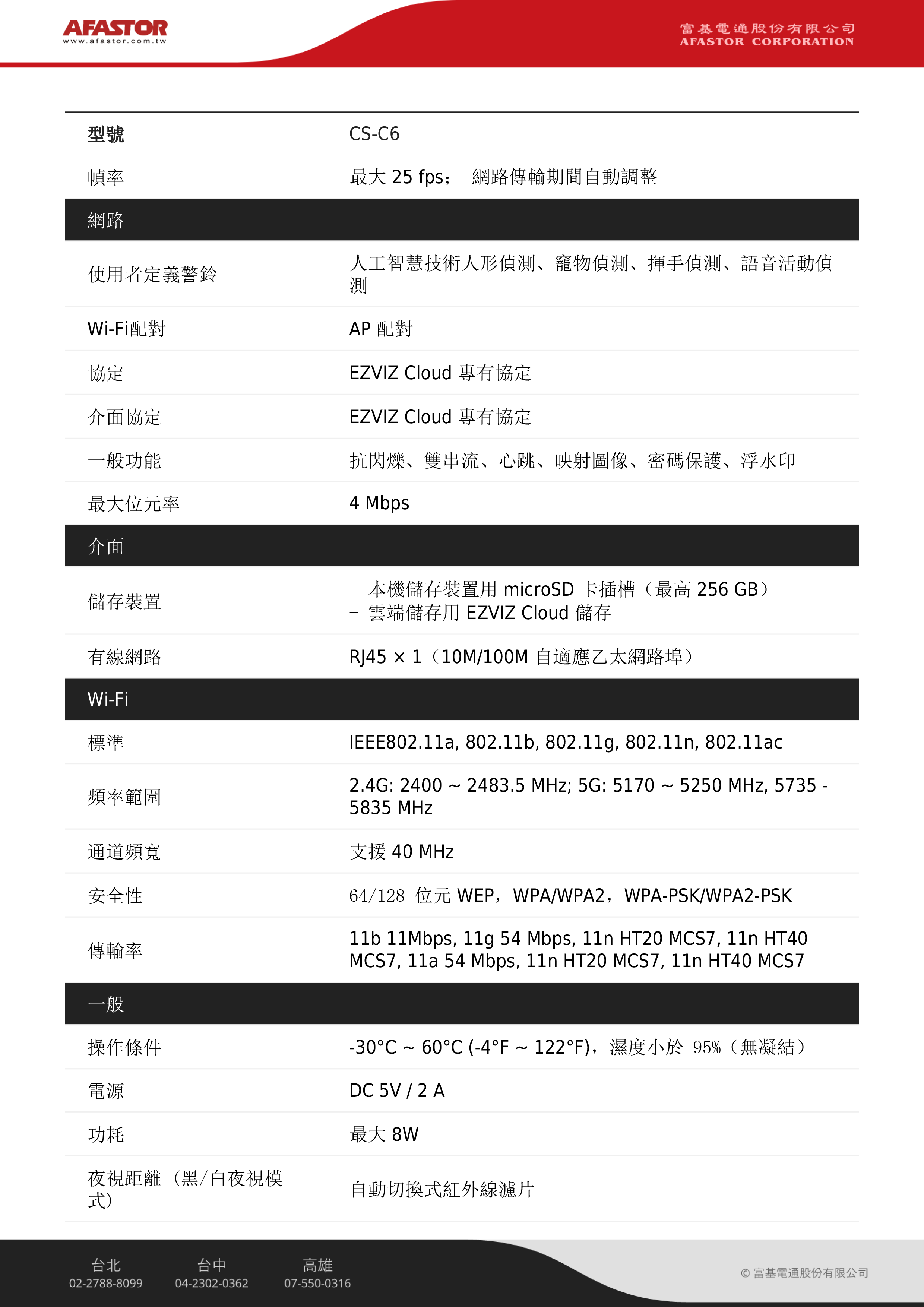 EZVIZ 螢石 C6 4MP 專業版雲台版智慧攝影機 (2K+解析度)