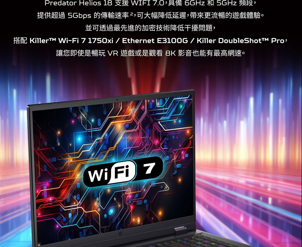 ACER Predator Helios Neo PHN18-72-92A2(黑) ( UN.QVLTA.001 ) 18吋旗艦級電競筆電