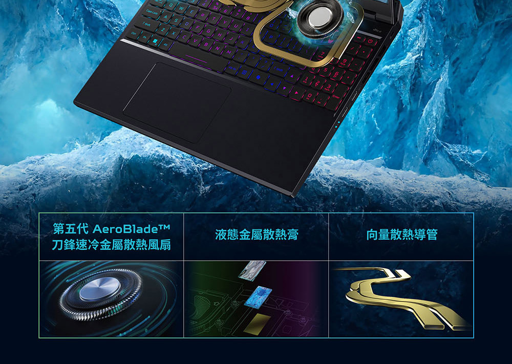 ACER Predator Helios Neo系列:PHN16-72-93J4(黑) 電競筆記型電腦( UN.QNNTA.009 )