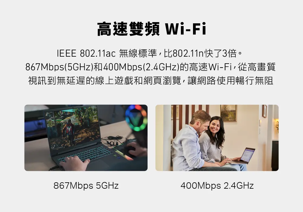 Mercusys 水星 MA30N AC1300 無線微型雙頻USB網卡