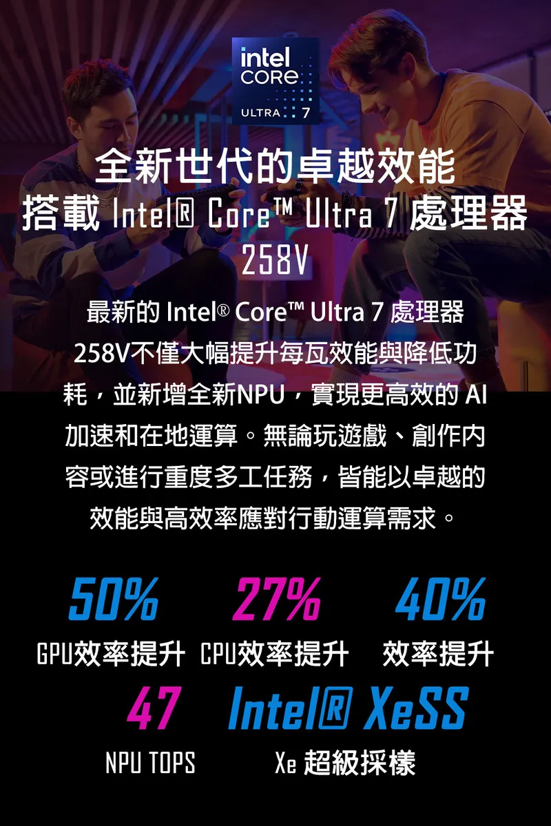 MSI 微星 Claw 7 AI+ A2VM 2025熱銷電競掌機