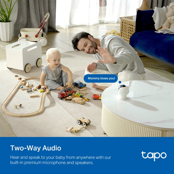 TP-Link Tapo C840 旋轉式智慧嬰兒攝影機