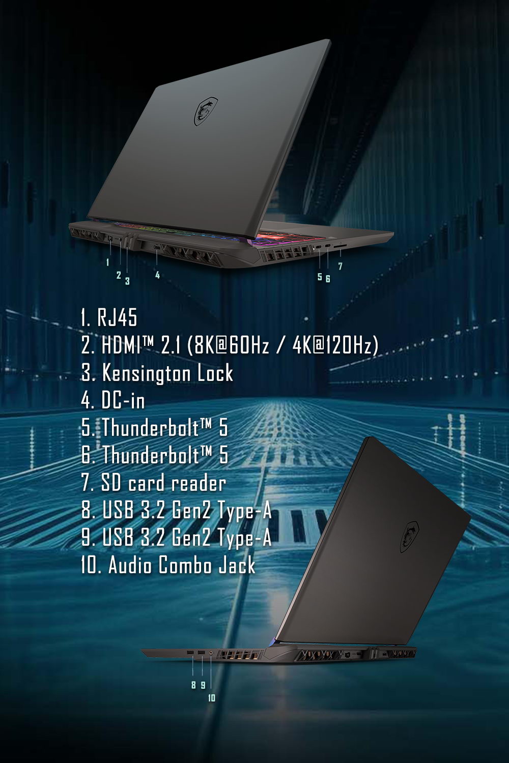 MSI Vector 17 HX AI A2XWJG-GGU9275X32GX 電競筆電