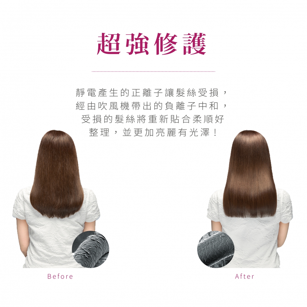TESCOM 輕量型負離子吹風機 TID192TW 輕量首選