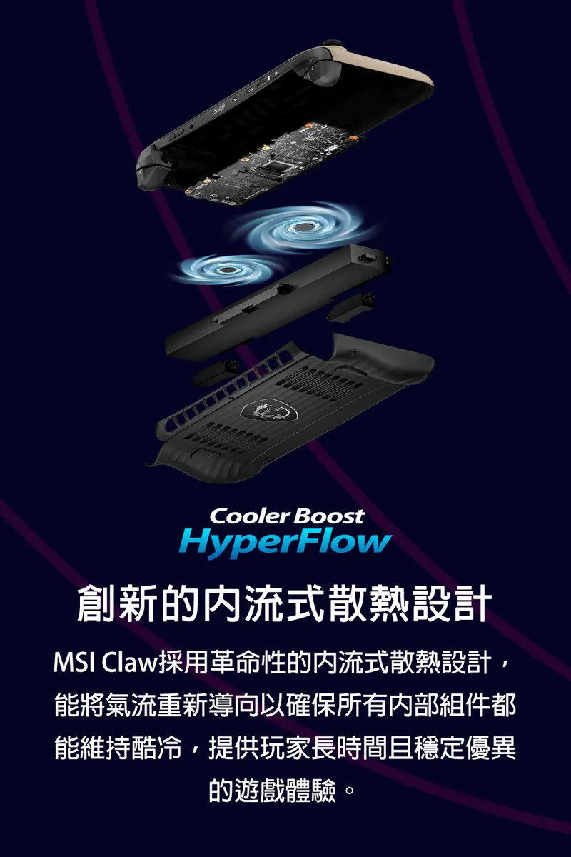 MSI 微星 Claw 8 AI+ A2VM 2025熱銷電競掌機