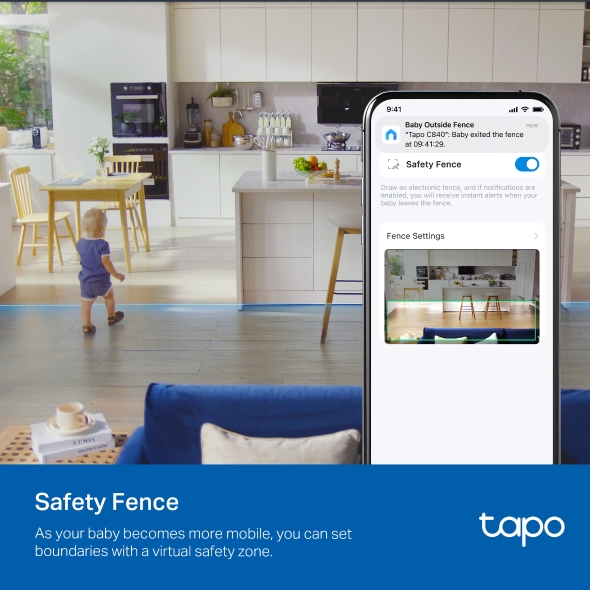 TP-Link Tapo C840 旋轉式智慧嬰兒攝影機