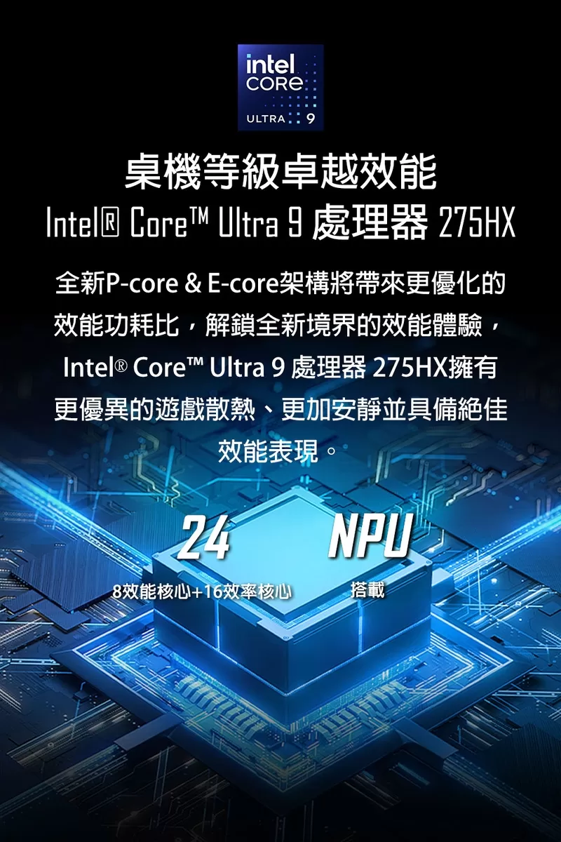 MSI 微星 Crosshair A16 HX D7W AMD Ryzen 9 7945HX 處理器/RTX 5070 8GB高效能顯示卡 電競筆電