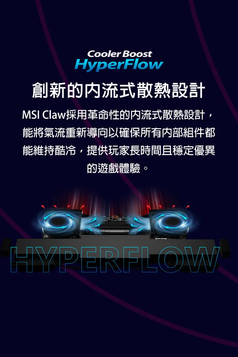 MSI 微星 Claw 7 AI+ A2VM 2025熱銷電競掌機