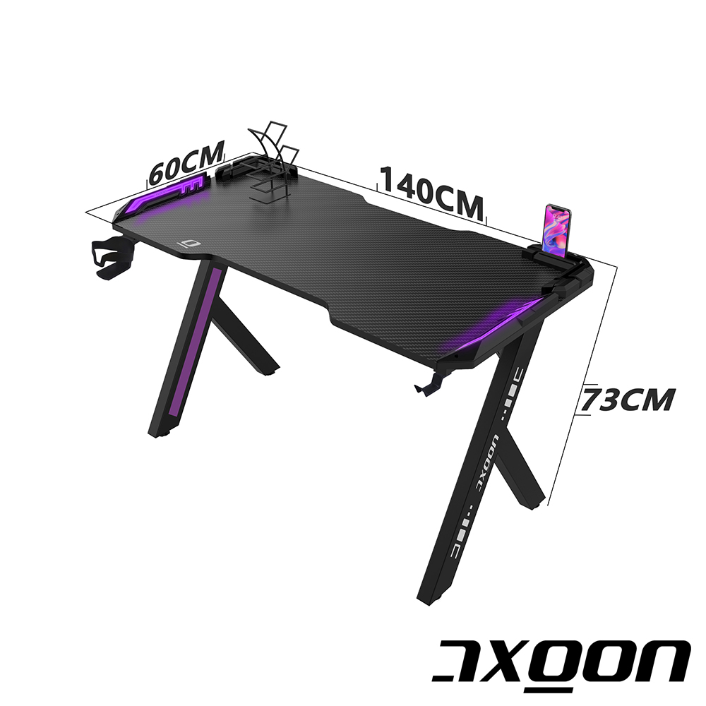 AXGON AX2TBR3 R型電競桌 ( AX2TBR3-1400 ),U52330048,AXGONAX2TBR3R型電競桌(AX2TBR3-1400),概覽,電競周邊產品,電競桌