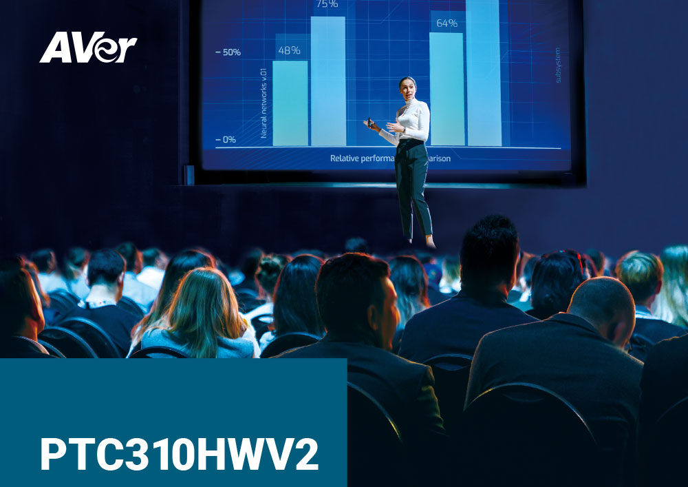 AVER AVe PTC310HWV2 AI自動追踨PTZ攝影機,U52500028,AVERAVePTC310HWV2AI自動追踨PTZ攝影機,原廠保固,大量採購歡迎洽詢,品質保證