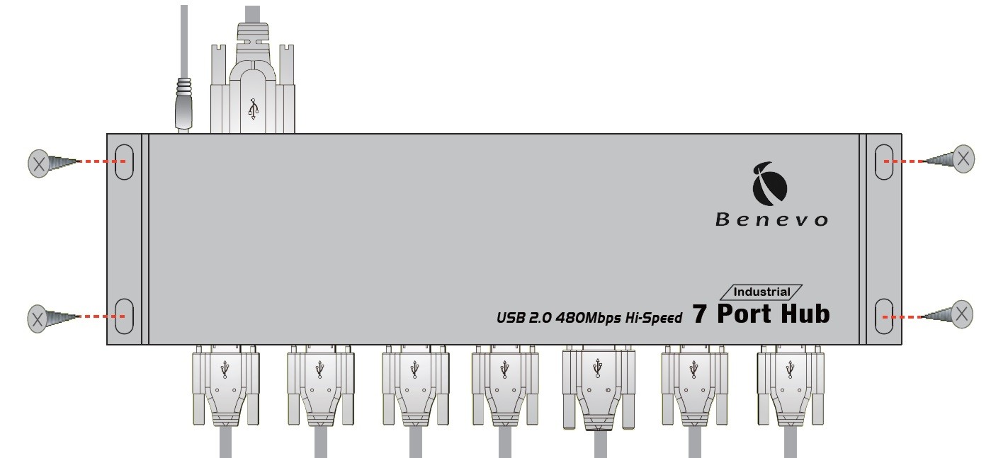 BENEVO UltraUSB工業級 7埠USB2.0集線器 ( BUH247 ),U52520012,BENEVOUltraUSB工業級7埠USB2.0集線器(BUH247),原廠保固,大量採購歡迎洽詢,品質保證