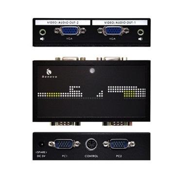 BENEVO UltraVideo超高頻 數位講桌用雙輸出VGA影音切換器，附專用按鍵 ( BVAS212A ),U52520025,BENEVOUltraVideo超高頻數位講桌用雙輸出VGA影音切換器，附專用按鍵(BVAS212A),原廠保固,大量採購歡迎洽詢,品質保證