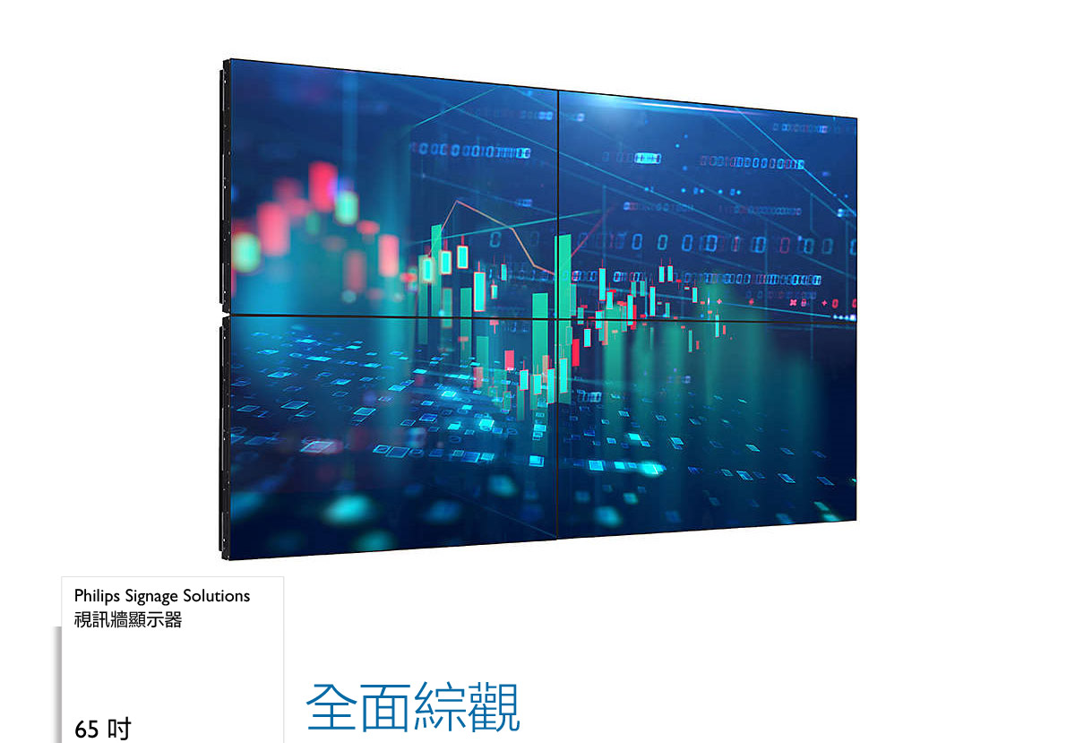 PHILIPS 65BDL6005X視訊牆顯示器 ( 65BDL6005X/97 )