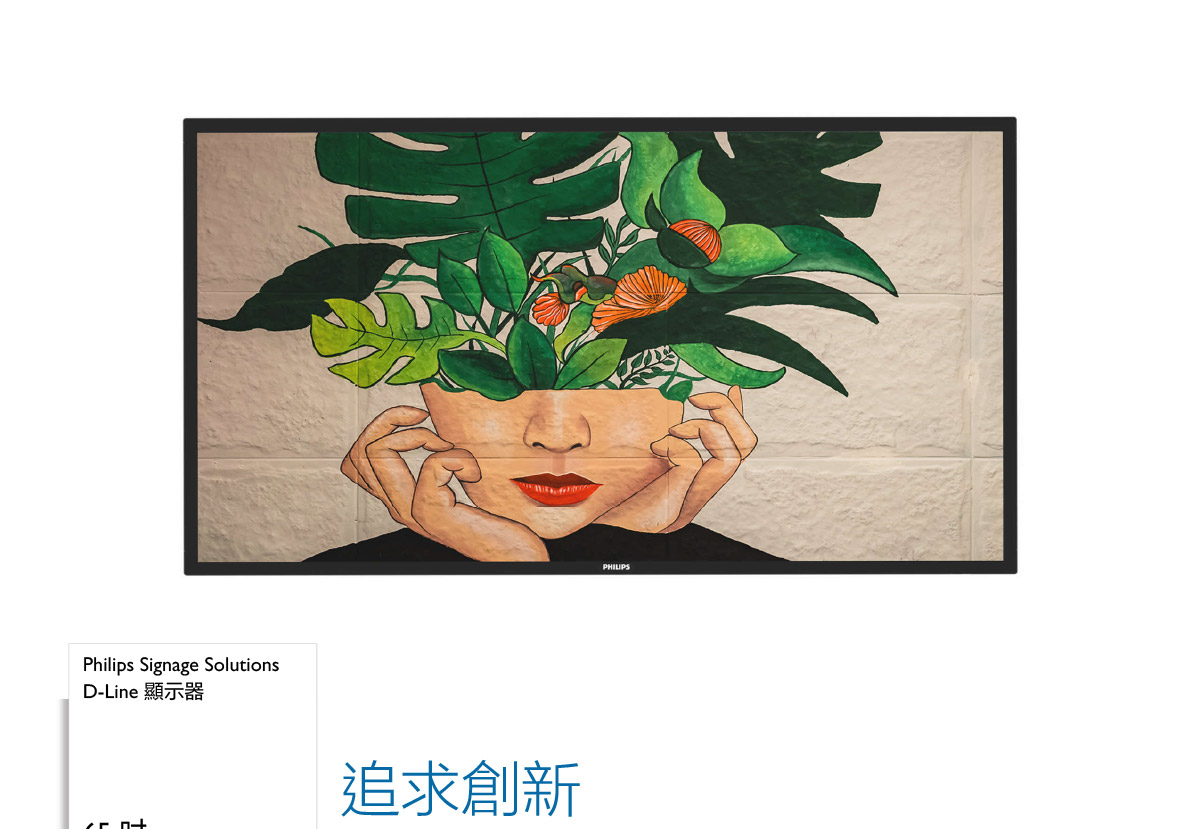 PHILIPS 65BDL4550D商用顯示器