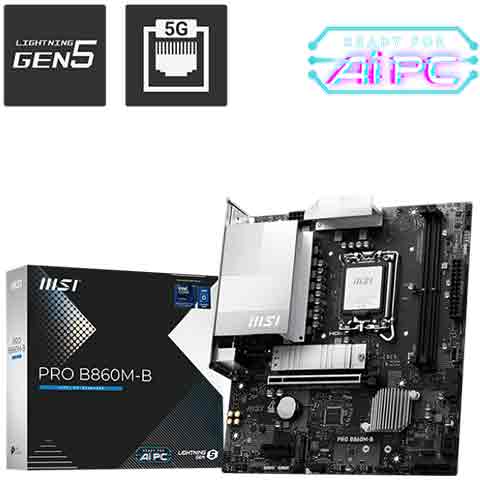 MSI 微星 PRO B860M-B 主機板,U52890020,MSI微星PROB860M-B主機板,原廠保固,大量採購歡迎洽詢,品質保證
