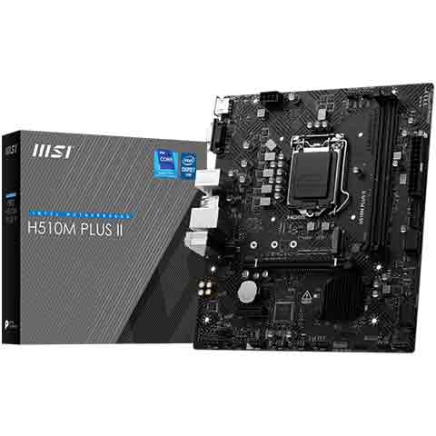 MSI 微星 H510M PLUS II 主機板,U52890034,MSI微星H510MPLUSII主機板,原廠保固,大量採購歡迎洽詢,品質保證