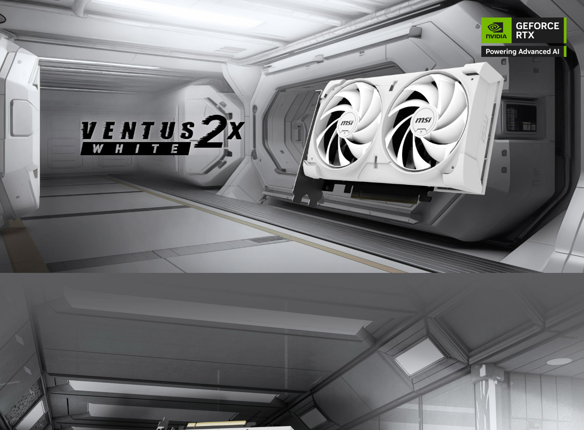 MSI 微星 RTX 5060 8G VENTUS 2X OC WHITE 顯示卡