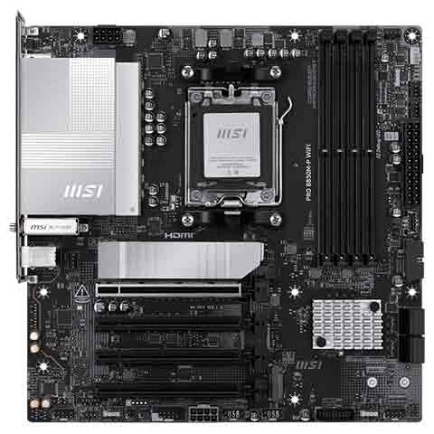 MSI PRO B850M-P WIFI 主機板,U52990004,MSIPROB850M-PWIFI主機板,原廠保固,大量採購歡迎洽詢,品質保證