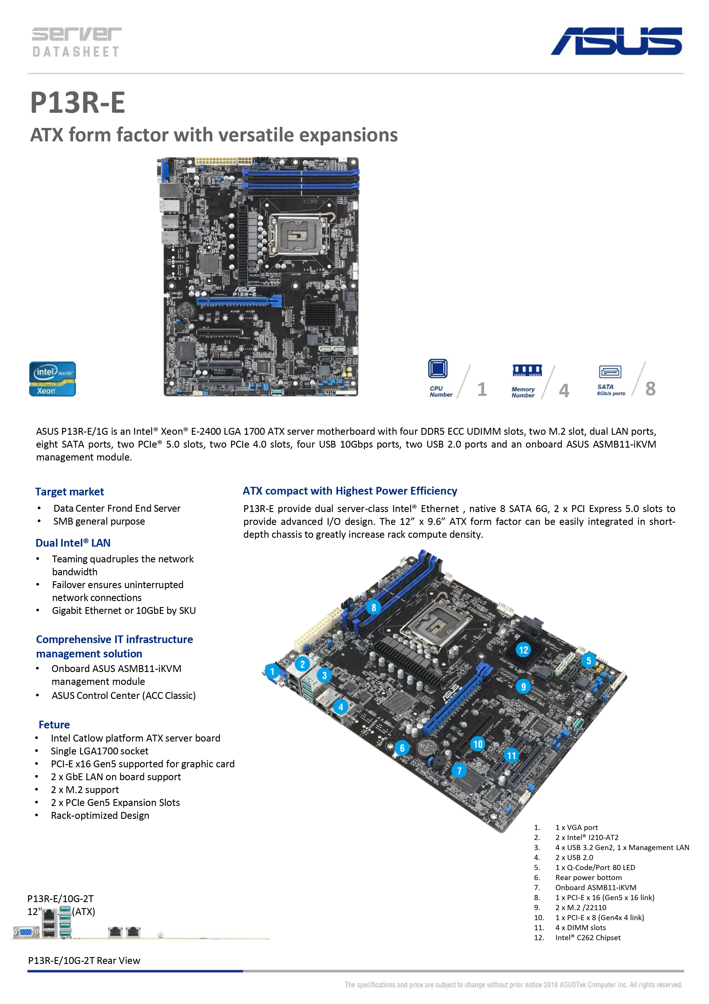 ASUS 華碩 P13R-E 伺服器主機板,實際價格以報價為主,P13R-E,ASUS華碩P13R-E伺服器主機板,原廠保固,大量採購歡迎洽詢