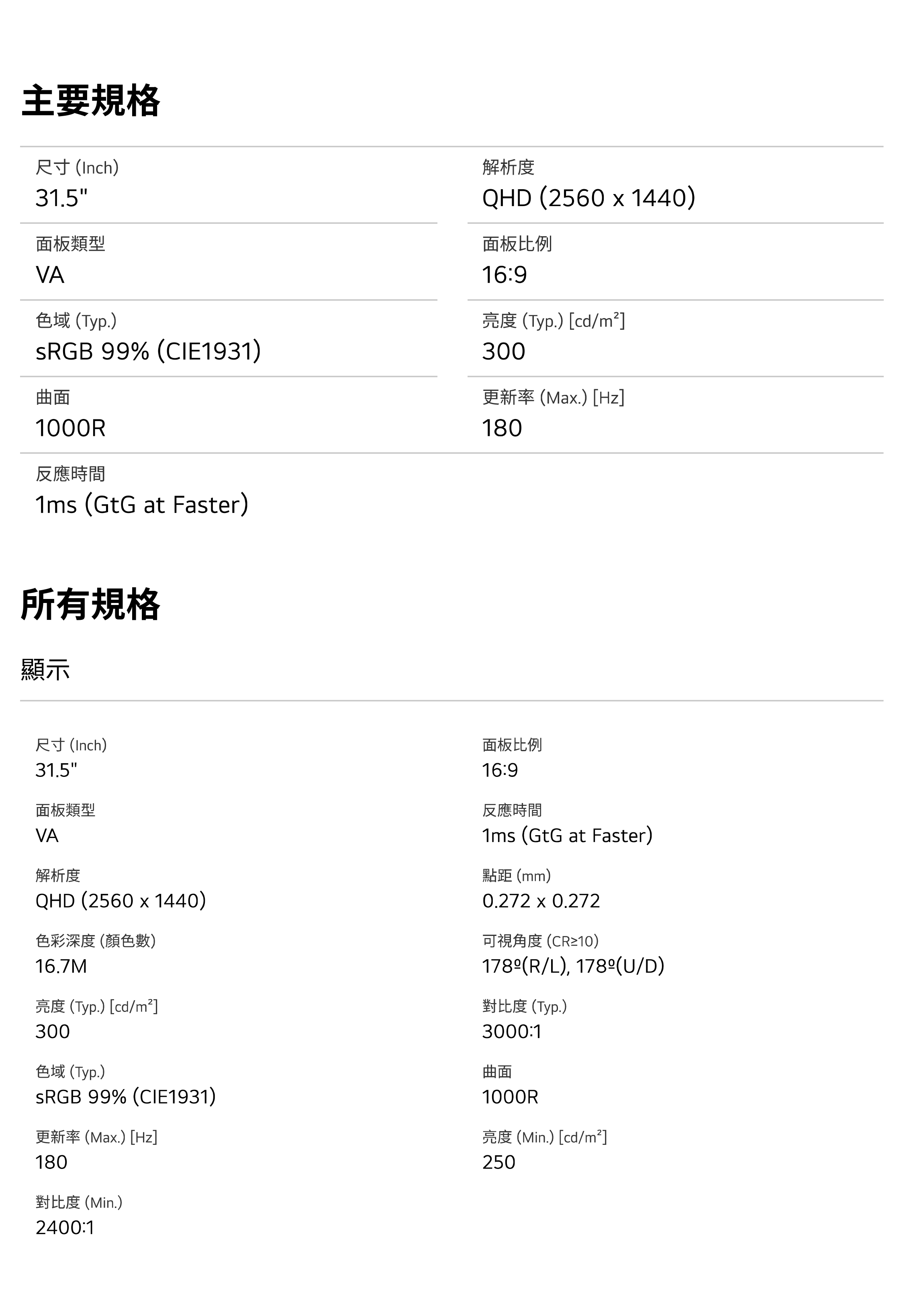 LG 樂金 32