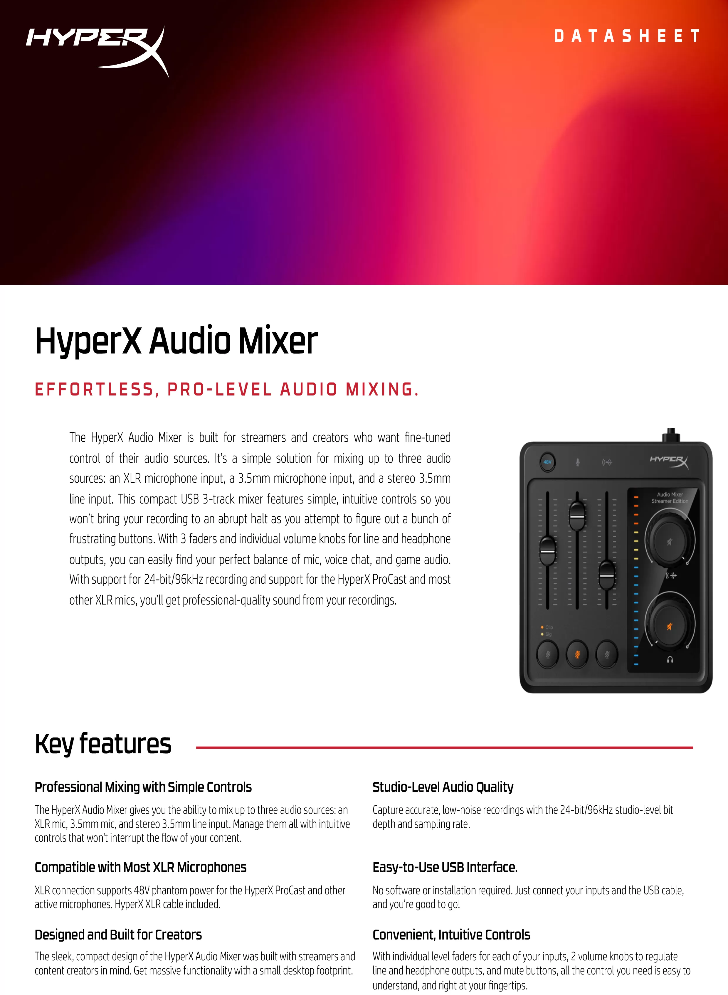 HyperX 混音器