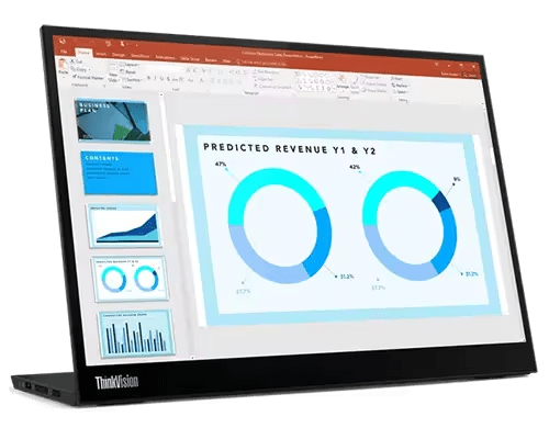 Lenovo 聯想 ThinkVison M14d 14吋 工作用螢幕顯示器