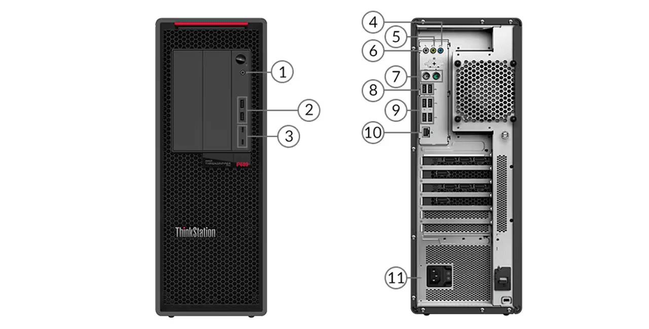 Lenovo 聯想 ThinkStation P620 Tower 桌上型工作站