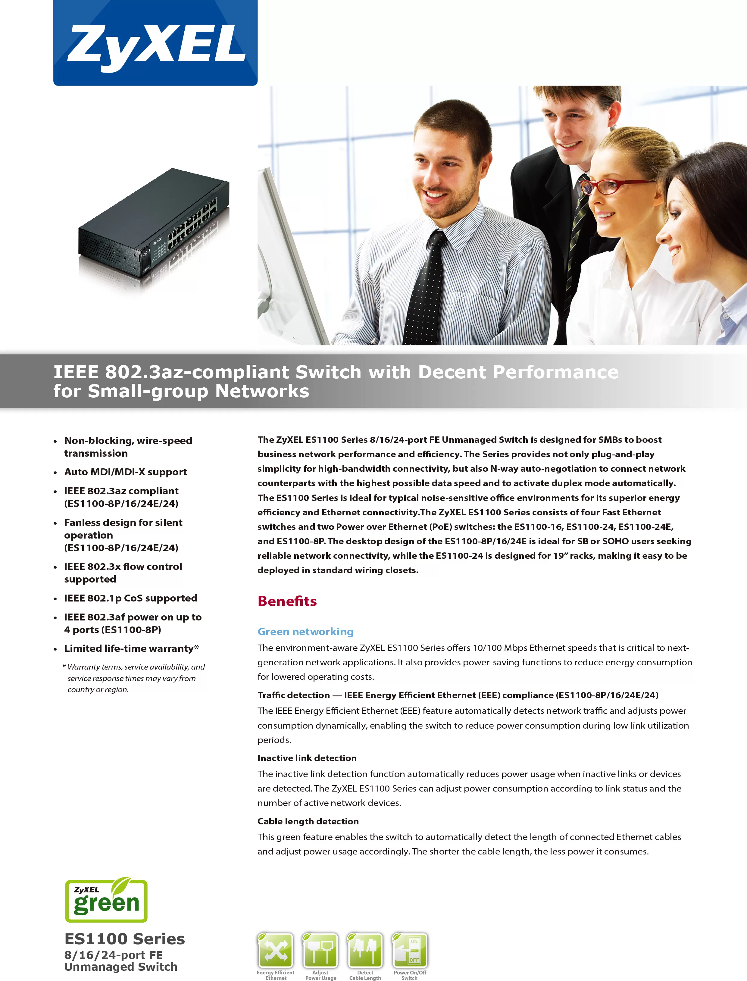 Zyxel 兆勤 ES1100-16 16埠無網管乙太網路交換器,實際價格以報價為主,ES1100-16,Zyxel兆勤ES1100-1616埠無網管乙太網路交換器,原廠保固,大量採購歡迎洽詢