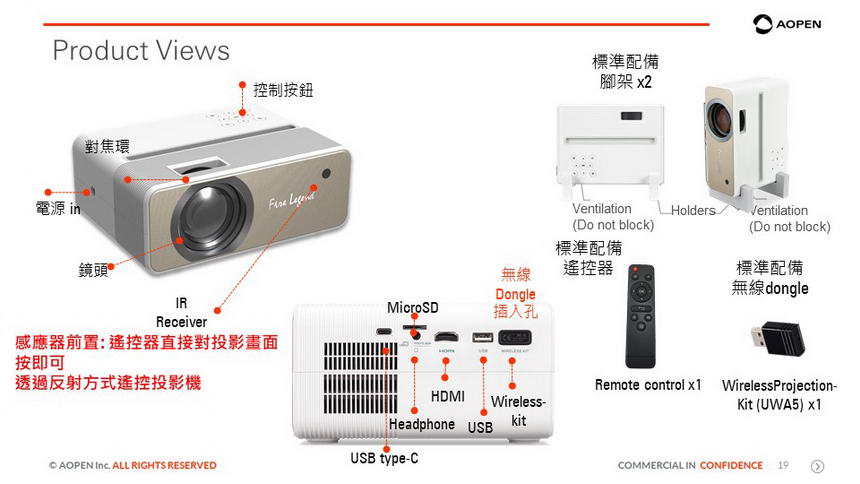 ACER AOPEN QF12高畫質 個人無線劇院投影機( MR.JU411.006 ),U52450020,ACERAOPENQF12高畫質個人無線劇院投影機(MR.JU411.006),原廠保固,大量採購歡迎洽詢,品質保證