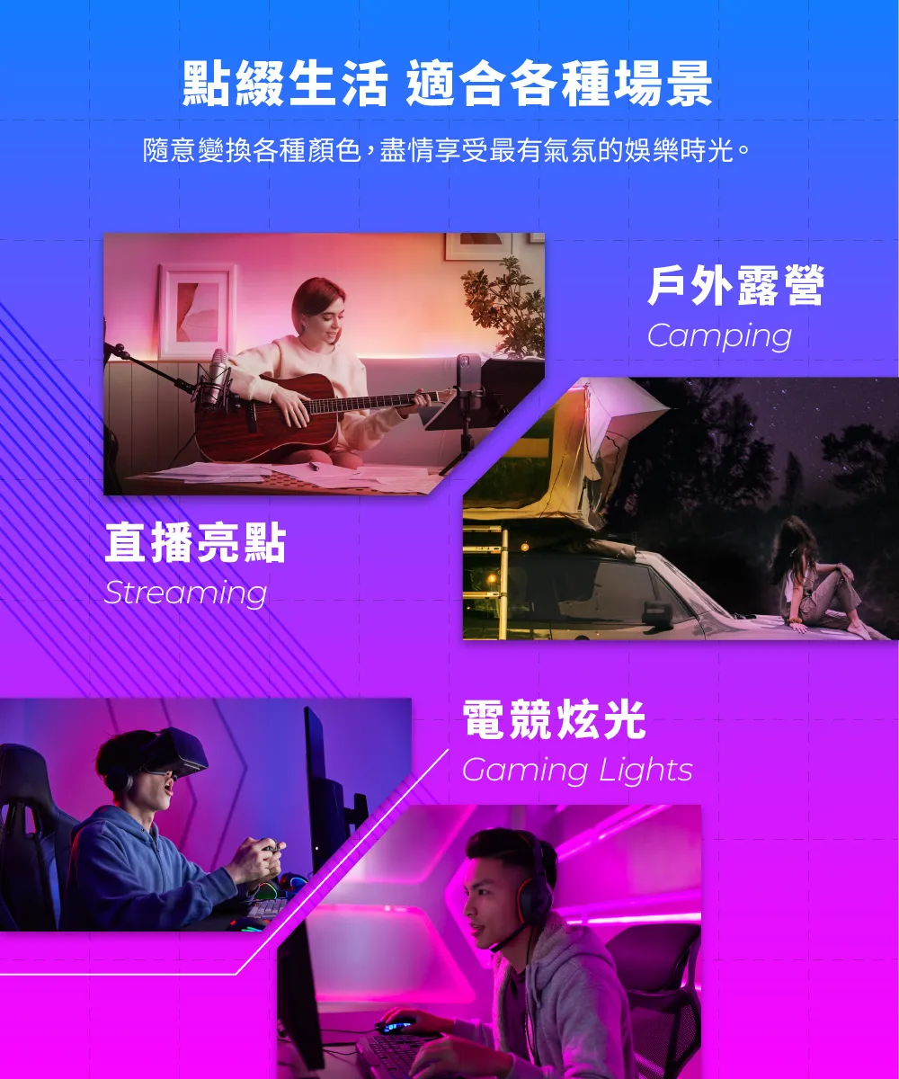 TP-Link Tapo L920-5 智慧 Wi-Fi 多彩燈條