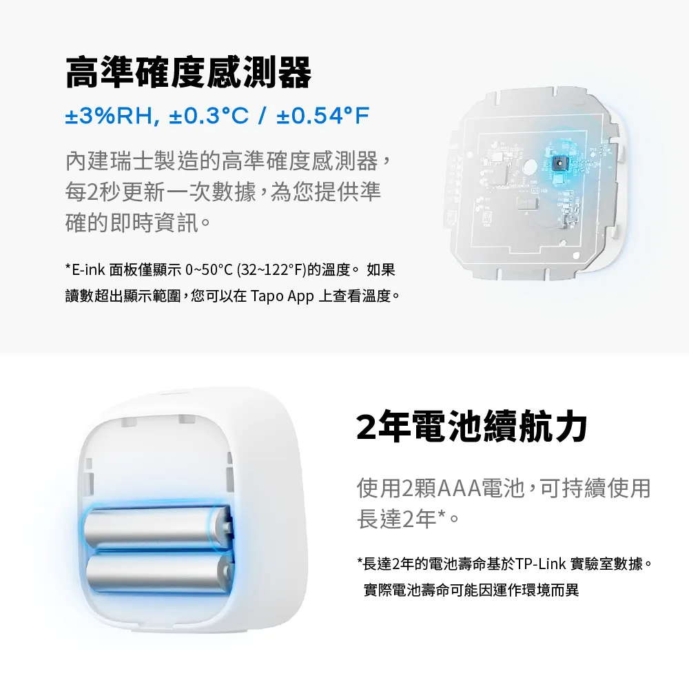 TP-Link Tapo T315 智慧溫濕度感測器