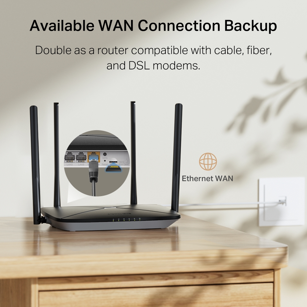 Mercusys 水星 MB115-4G 300 Mbps 無線 N 4G LTE 路由器