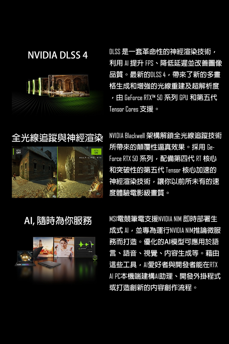 MSI 微星 Crosshair A16 HX D7W AMD Ryzen 9 7945HX 處理器/RTX 5070 8GB高效能顯示卡 電競筆電
