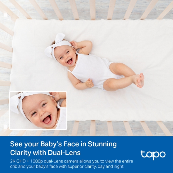 TP-Link Tapo C840 旋轉式智慧嬰兒攝影機