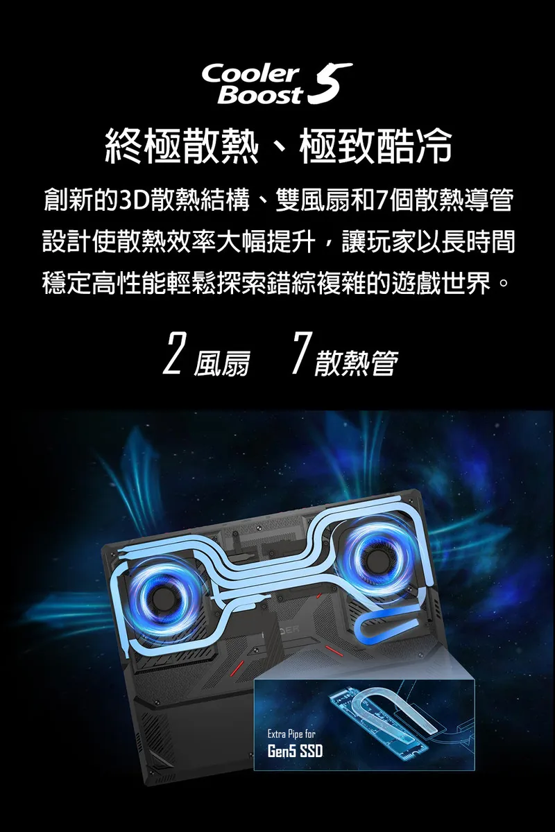 MSI 微星 Raider A18 HX AMD Ryzen 9處理器/RTX 5090夢幻顯示晶片 電競筆電