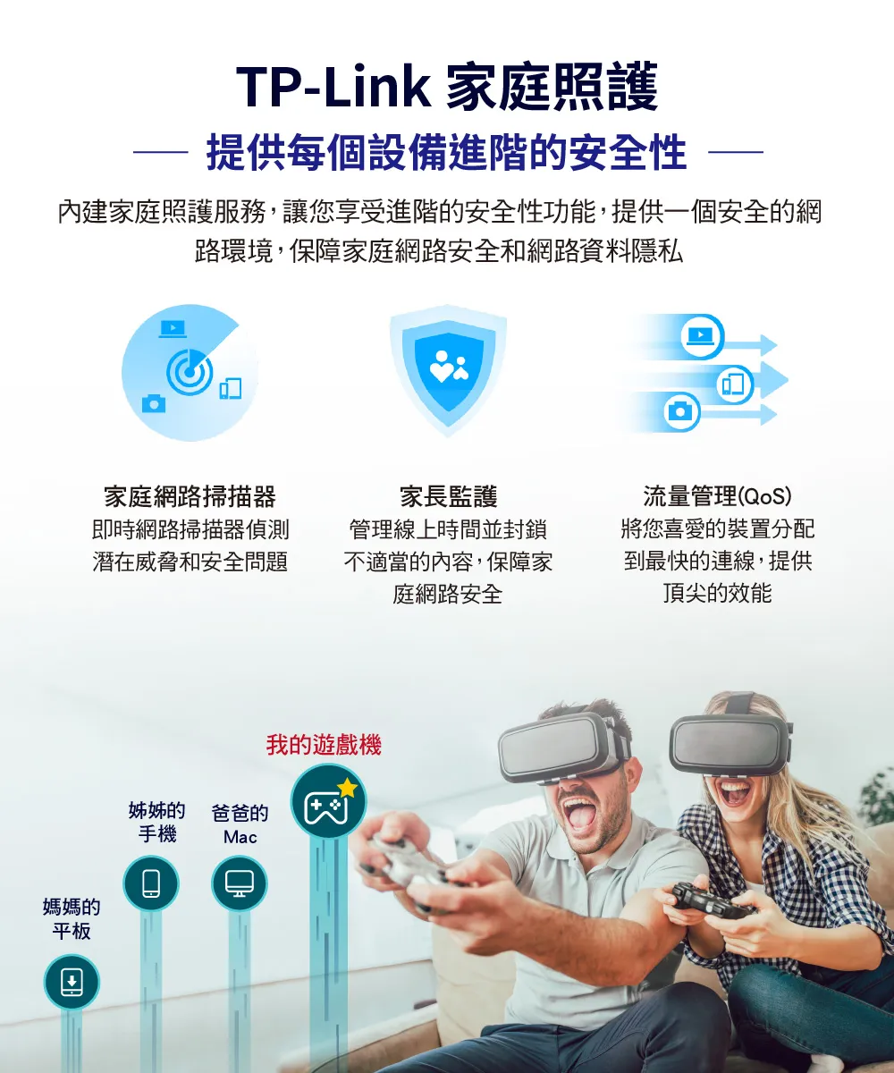 TP-Link  Archer AX55 AX3000 雙頻 Gigabit Wi-Fi 6 路由器 / 分享器