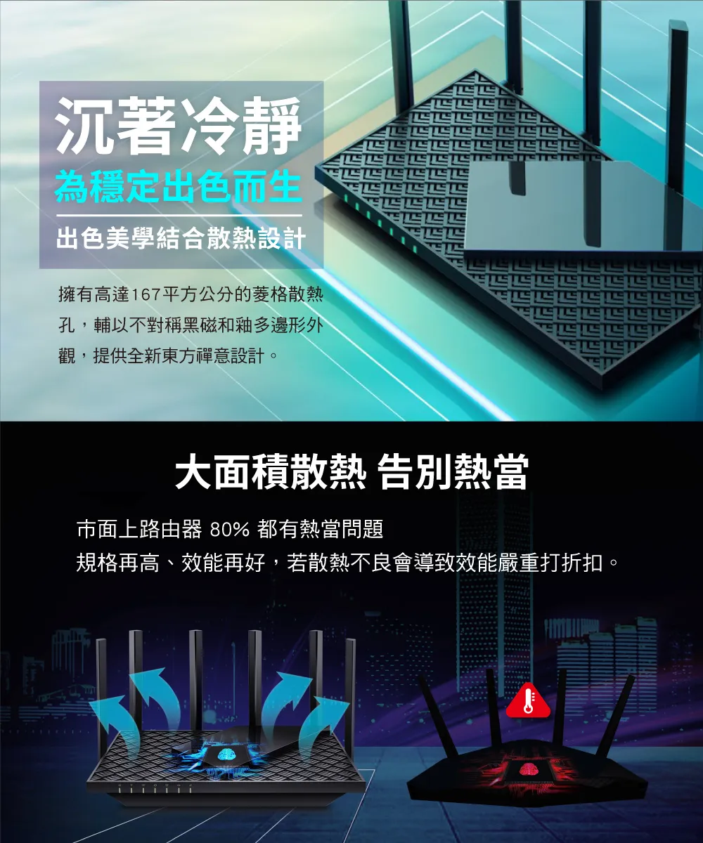 TP-Link Archer AX73 AX5400 雙頻 Wi-Fi 6 路由器 / 分享器