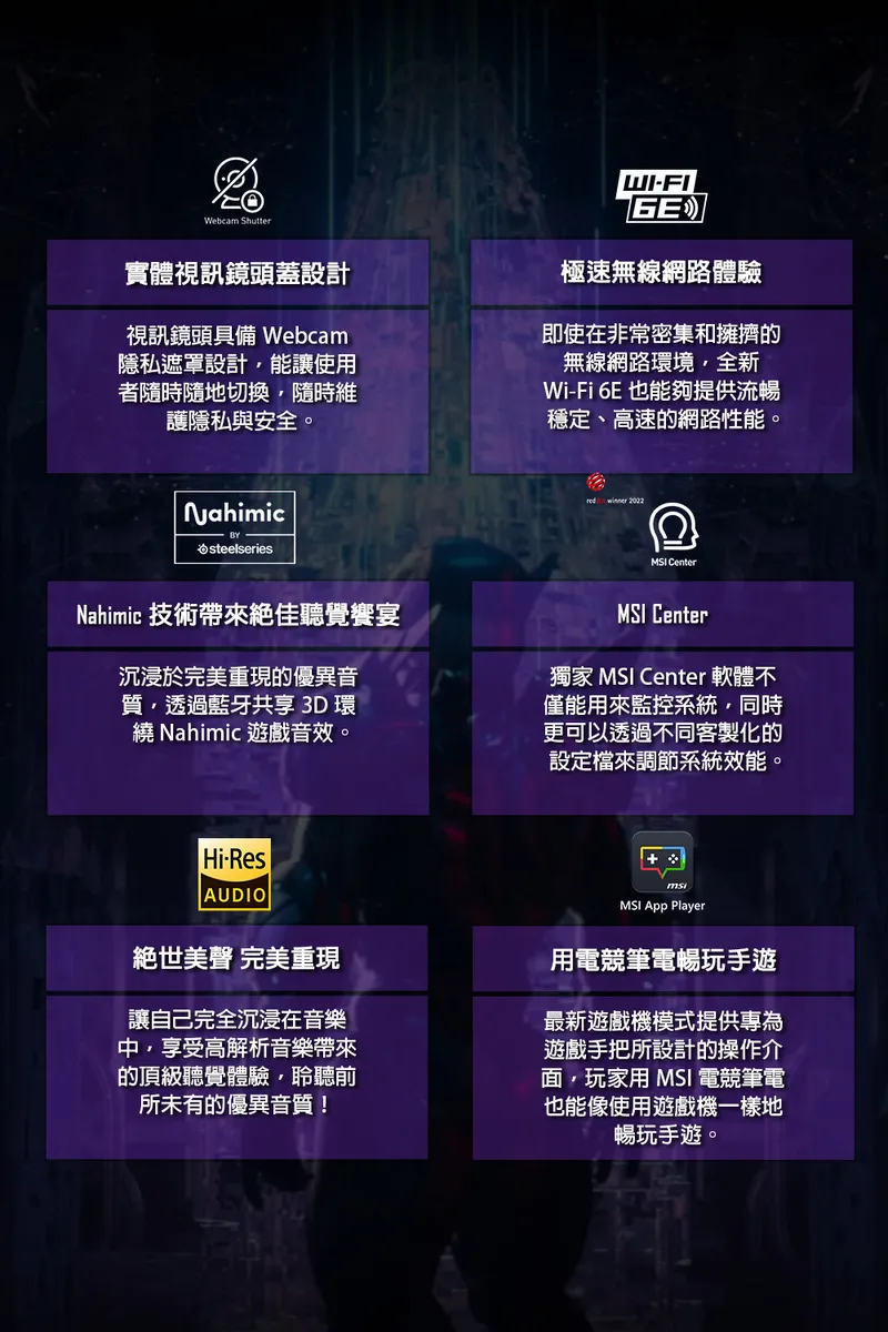MSI 微星 Pulse  AMD AI 7 350 處理器/NVIDIA RTX 5060 8GB 滿級電競筆電