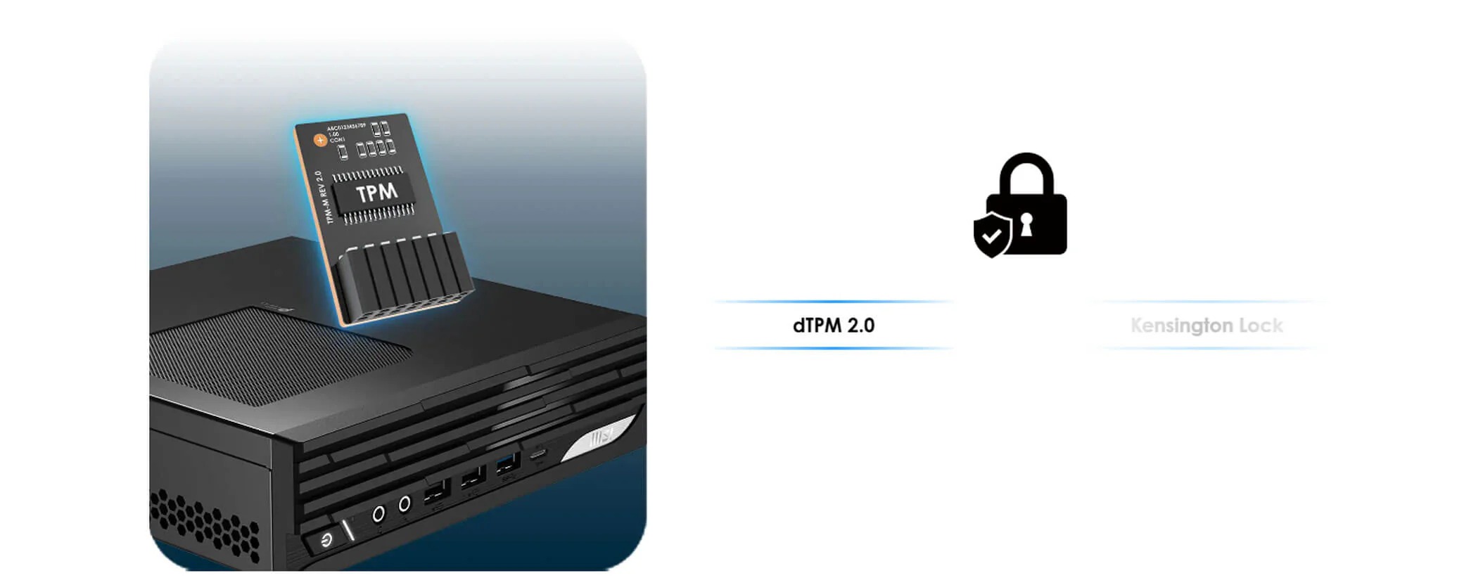 MSI 微星 PRO DP21 14M 商用迷你電腦 i5-14400 / 8G / 512G SSD / Win11 Pro