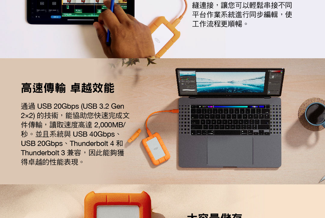 LACIE/4TB/Rugged Mini SSD ( STMF4000400 ) 高速固態硬碟,U52380015,LACIE/4TB/RuggedMiniSSD(STMF4000400)高速固態硬碟,原廠保固,大量採購歡迎洽詢,品質保證