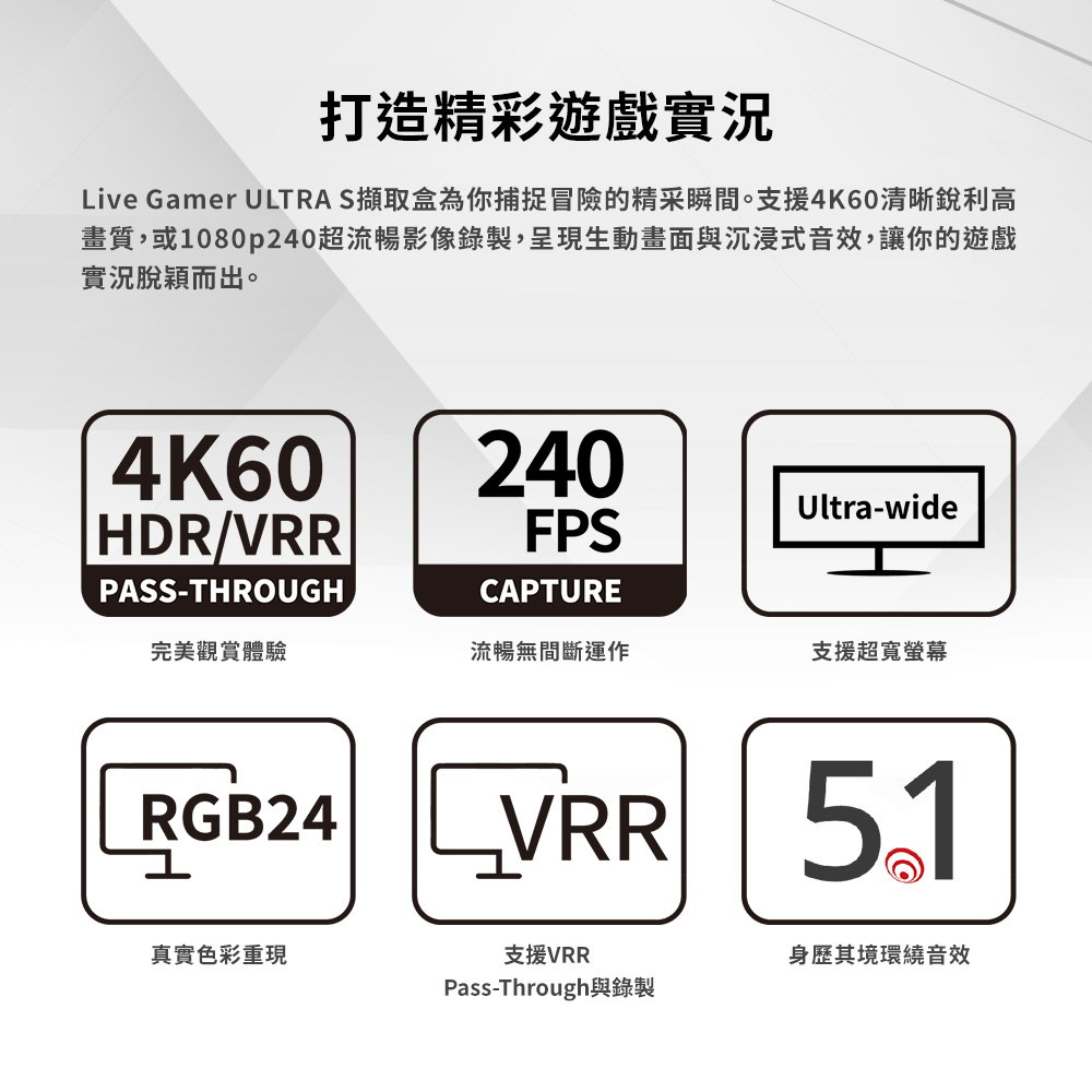 AVERMEDIA 圓剛 ULTRA S 4K實況擷取盒（黑） ( GC553Pro / 61GC553PR0CA ),U52500048,AVERMEDIA圓剛ULTRAS4K實況擷取盒（黑）(GC553Pro/61GC553PR0CA),原廠保固,大量採購歡迎洽詢,品質保證