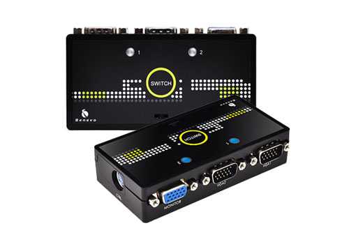 BENEVO 2埠磁吸型高頻VGA切換器含切換鈕 ( BVS201A ),U52520014,BENEVO2埠磁吸型高頻VGA切換器含切換鈕(BVS201A),原廠保固,大量採購歡迎洽詢,品質保證