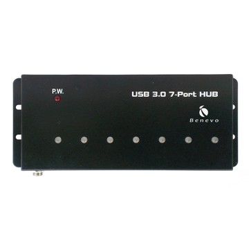 BENEVO UltraUSB工業級 7埠USB3.0集線器 ( BUH377 ),U52520018,BENEVOUltraUSB工業級7埠USB3.0集線器(BUH377),原廠保固,大量採購歡迎洽詢,品質保證