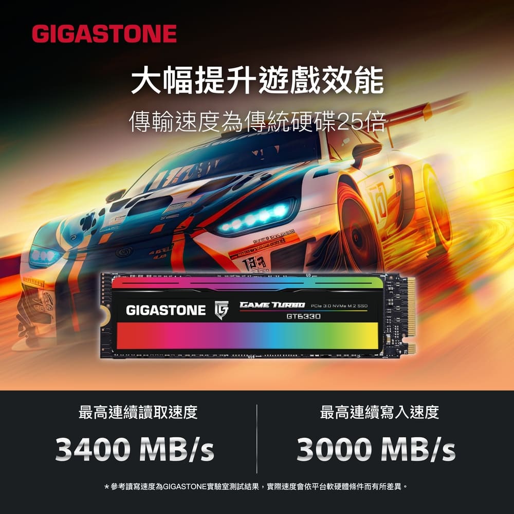 GIGASTONE GT6330 1TB PCIe Gen3 GAME TURBO M.2固態硬碟,實際價格以報價為主,U52660031,GIGASTONEGT63301TBPCIeGen3GAMETURBOM.2固態硬碟,原廠保固,大量採購歡迎洽詢