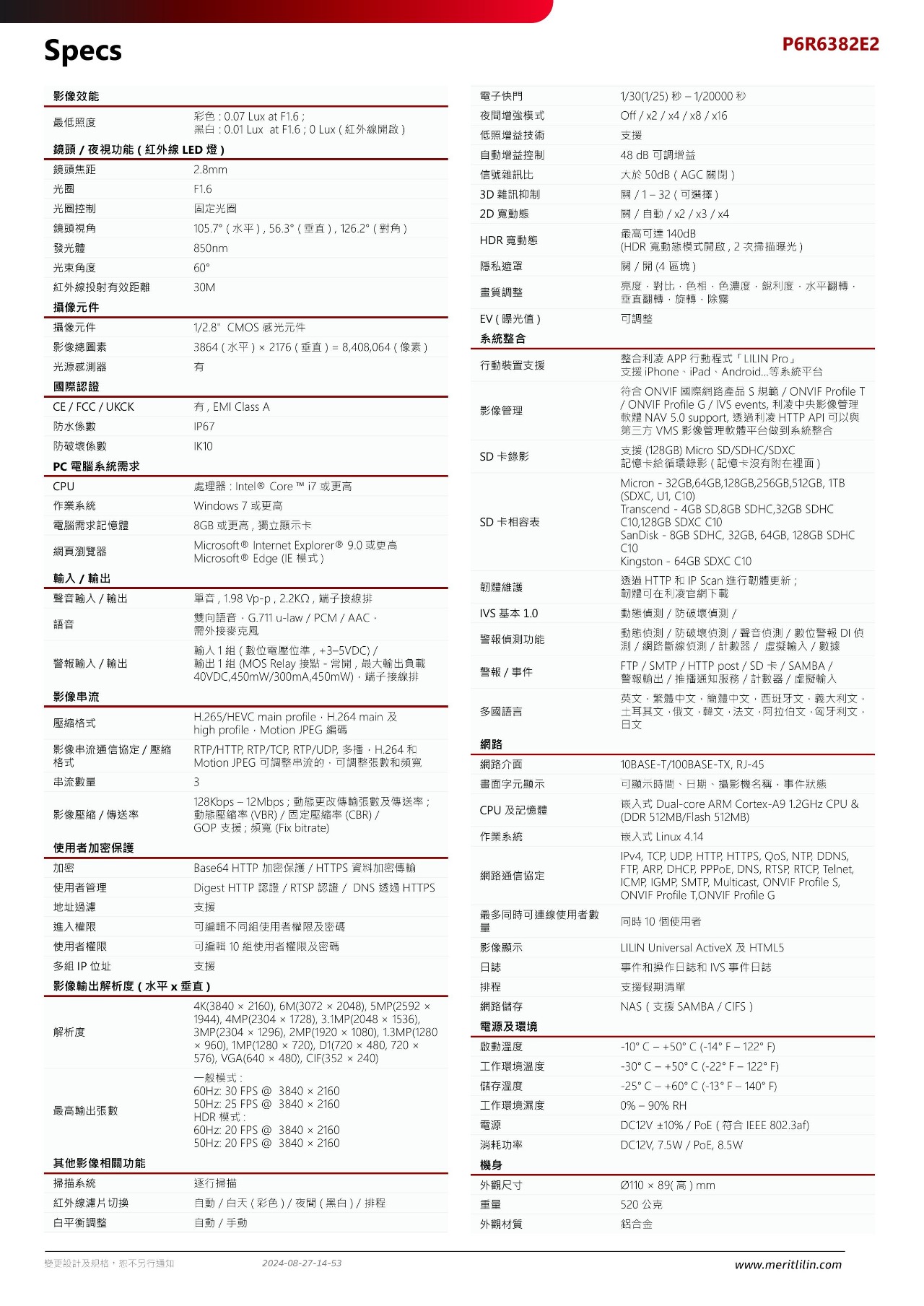 LILINP6R6382E2球型網路攝影機,U52680058,LILINP6R6382E2球型網路攝影機,原廠保固,大量採購歡迎洽詢,品質保證